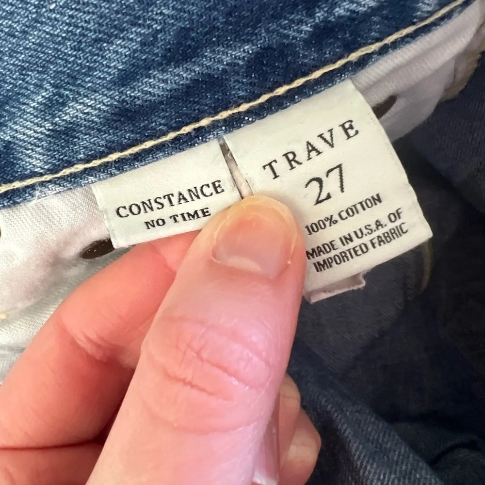 TRAVE Denim Straight Leg Jeans - Picture 7 of 7